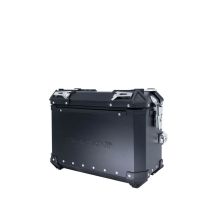 Par de maletas laterales en aluminio color negro con portaequipajes específico GPR TECH compatible con  Kawasaki Versys 650 2015/2016 e3