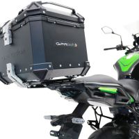 Baúl en aluminio, color negro con placa específica incluida GPR TECH compatible con  Kawasaki Versys 650 2021/2022 e5