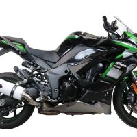 Escape compatible con Kawasaki Ninja 1000 Sx 2021-2024, Albus Evo4, Escape legal, homologado, silenciador con db killer desmontable y tubo de conexión específico 