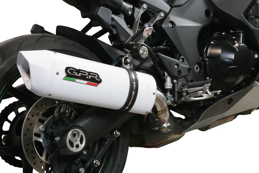 Escape compatible con Kawasaki Ninja 1000 Sx 2021-2024, Albus Evo4, Escape legal, homologado, silenciador con db killer desmontable y tubo de conexión específico 