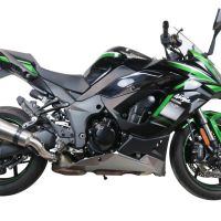 Escape compatible con Kawasaki Ninja 1000 Sx 2020-2020, Gpe Ann. titanium, Escape racing, silenciador con tubo de conexion, articulo sin homologacion 