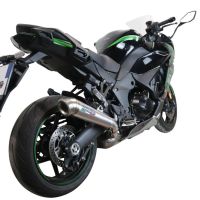 GPR escape compatible con  Kawasaki Ninja 1000 Sx 2020-2020, Powercone Evo, Escape legal, homologado, silenciador con db killer desmontable y tubo de conexión específico 