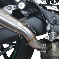 GPR escape compatible con  Kawasaki Ninja 1000 Sx 2020-2020, Powercone Evo, Escape legal, homologado, silenciador con db killer desmontable y tubo de conexión específico 