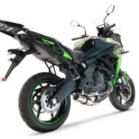 Escape compatible con Kawasaki Versys 650 2015-2016, M3 Inox , Escape completo homologado y legal,con catalizador incluido db killer extraíble 