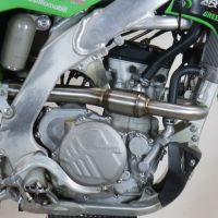 Escape compatible con Kawasaki KX 250 F 2009-2016, Pentacross Inox, Escape completo racing, incluyendo colector y db killer desmontable, sin homologación 