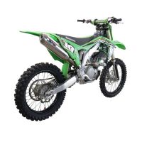 Escape compatible con Kawasaki KX 250 F 2021-2023, Pentacross Inox, Escape completo racing, incluyendo colector y db killer desmontable, sin homologación 