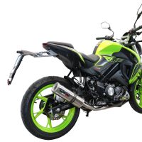 Escape compatible con Keeway Rkf 125 2021-2023, M3 Inox , Escape completo homologado y legal,con catalizador incluido db killer extraíble 