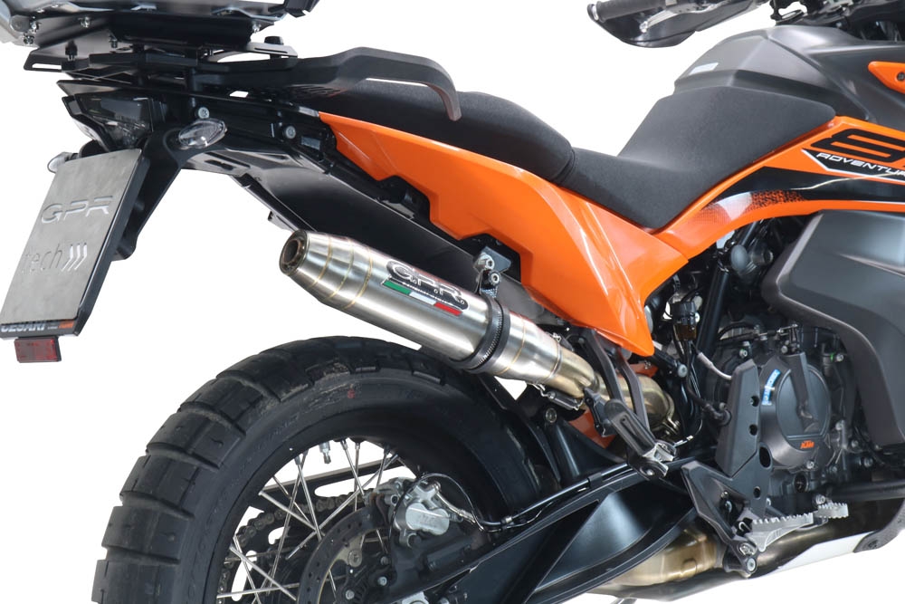 Placa de fijación específica en Titanio ALPITECH 35/55 LT GPR TECH compatible con  Ktm Lc 8 1290 Super Adv 2017/2020 e4