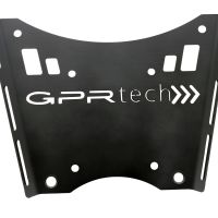 Placa de fijación específica en Titanio ALPITECH 35/55 LT GPR TECH compatible con  Ktm Lc 8 Adventure 1190 2013