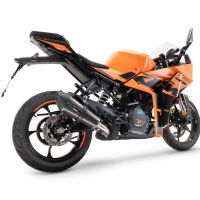 GPR escape compatible con  Ktm Rc 390 2022-2024, New Grand Prix Evo Titanium, Escape legal, homologado, silenciador con db killer desmontable y tubo de conexión específico 