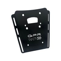 Baúl en aluminio color plata con placa específica incluida GPR TECH compatible con  Moto Morini X-CAPE 650 2021/2024 e5