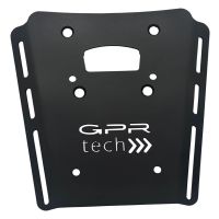 Baúl en aluminio color plata con placa específica incluida GPR TECH compatible con  Moto Morini X-CAPE 650 2021/2024 e5