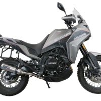 Escape compatible con Moto Morini X-CAPE 650 2021-2024, M3 Inox , Escape semi-completo homologado, con db killer extraible y catalizador 