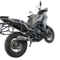 Escape compatible con Moto Morini X-CAPE 650 2021-2024, M3 Inox , Escape semi-completo homologado, con db killer extraible y catalizador 