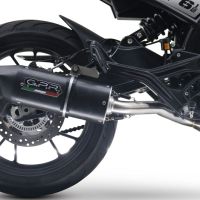 Escape compatible con Moto Morini Seiemmezzo Str 2022-2024, Furore Evo4 Nero, Escape semi-completo homologado, con db killer extraible y catalizador 