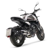 GPR escape compatible con  Moto Morini Seiemmezzo Str 2022-2024, New Grand Prix Evo Titanium, Escape semi-completo homologado, con db killer extraible y catalizador 