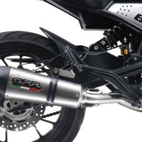 GPR escape compatible con  Moto Morini Seiemmezzo Str 2022-2024, New Grand Prix Evo Titanium, Escape semi-completo homologado, con db killer extraible y catalizador 
