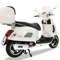 Escape compatible con Piaggio Vespa 300 Gts - Gtv - Touring - Super 2019-2020, Albus Ceramic, Escape completo racing, incluyendo colector y db killer desmontable, sin homologación 