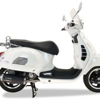 Escape compatible con Piaggio Vespa Gts 250 I.E. 2005-2015, Evo4 Road, Escape completo homologado y legal, incluido db killer extraíble 