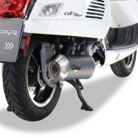 Escape compatible con Piaggio Vespa Gts 250 I.E. 2005-2015, Evo4 Road, Escape completo homologado y legal, incluido db killer extraíble 