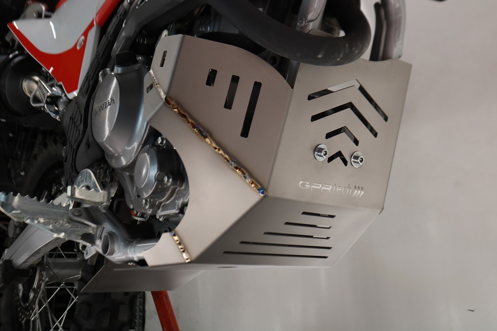 Protección del motor en titanio GPR TECH compatible con  Honda Crf 300 L / Rally 2021/2024 e5