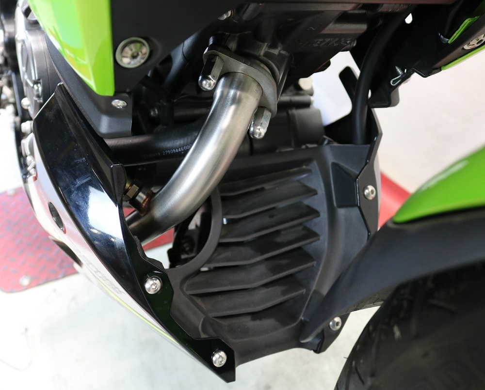 Escape compatible con Keeway Rkf 125 2018-2020, Furore Evo4 Nero, Escape completo homologado y legal,con catalizador incluido db killer extraíble 