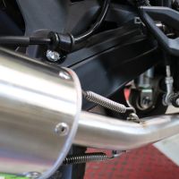 Escape compatible con Keeway Rkf 125 2018-2020, Furore Evo4 Nero, Escape completo homologado y legal,con catalizador incluido db killer extraíble 