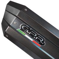 Escape compatible con Bmw R 1200 Gs 2017-2018, Sonic Poppy, Escape legal, homologado, silenciador con db killer desmontable y tubo de conexión específico 