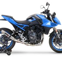 Escape compatible con Suzuki Gsx-8R 2022-2024, Deeptone Inox, Escape completo racing, incluyendo colector y db killer desmontable, sin homologación 