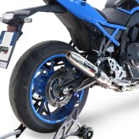 Escape compatible con Suzuki Gsx-8R 2022-2024, Deeptone Inox, Escape completo racing, incluyendo colector y db killer desmontable, sin homologación 
