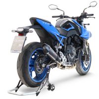 Escape compatible con Suzuki Gsx-8S 2022-2024, GP Evo4 Poppy, Escape completo homologado y legal,con catalizador incluido db killer extraíble 