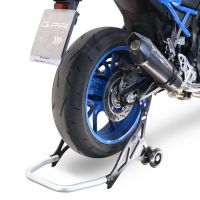 Escape compatible con Suzuki Gsx-8S 2022-2024, GP Evo4 Poppy, Escape completo homologado y legal,con catalizador incluido db killer extraíble 