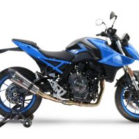 Escape compatible con Suzuki Gsx-8S 2022-2024, GP Evo4 Titanium, Escape completo homologado y legal,con catalizador incluido db killer extraíble 