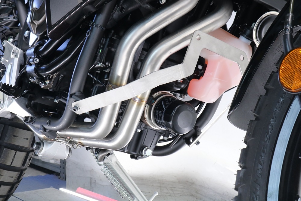 Escape compatible con Yamaha Tenere 700 2019-2020, Decatalizzatore, Tubo supresor de catalizador 