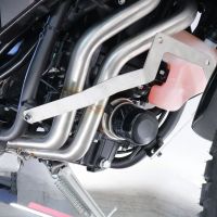 Escape compatible con Yamaha Tenere 700 2019-2020, Decatalizzatore, Tubo supresor de catalizador 