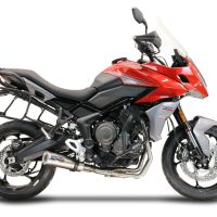Escape compatible con Triumph Tiger Sport 660 2022-2024, M3 Inox , Escape completo racing, incluyendo colector y db killer desmontable, sin homologación 