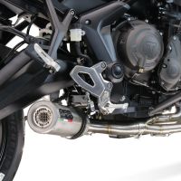 Escape compatible con Triumph Tiger Sport 660 2022-2024, M3 Inox , Escape completo racing, incluyendo colector y db killer desmontable, sin homologación 