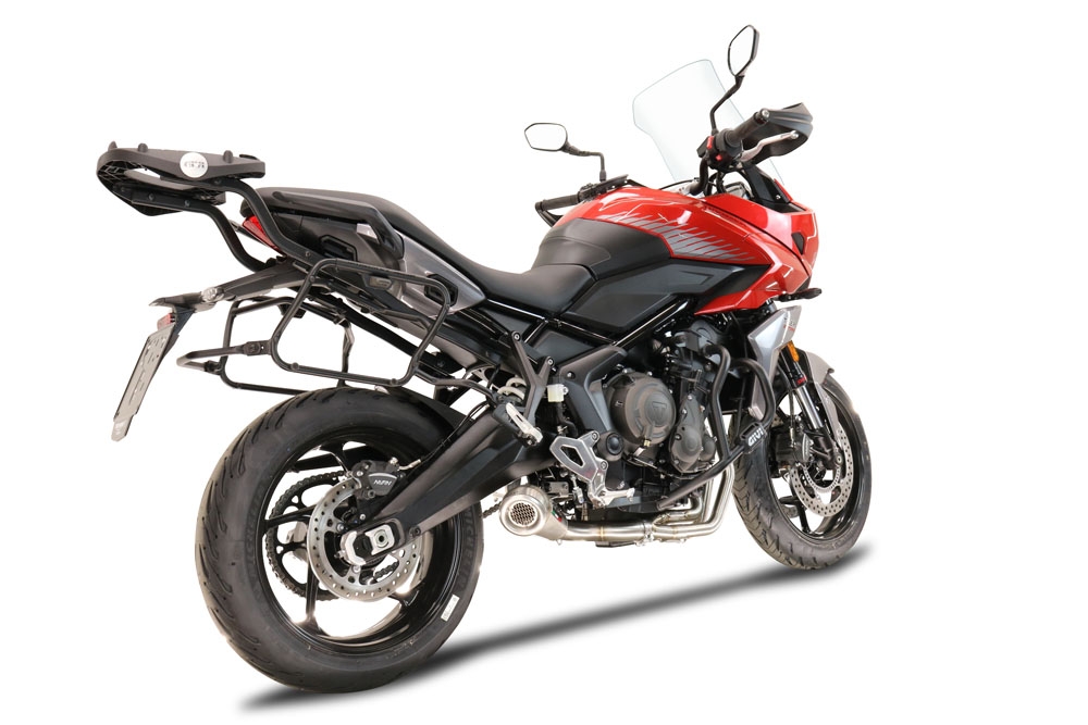 Escape compatible con Triumph Tiger Sport 660 2022-2024, Powercone Evo, Escape completo racing, incluyendo colector y db killer desmontable, sin homologación 