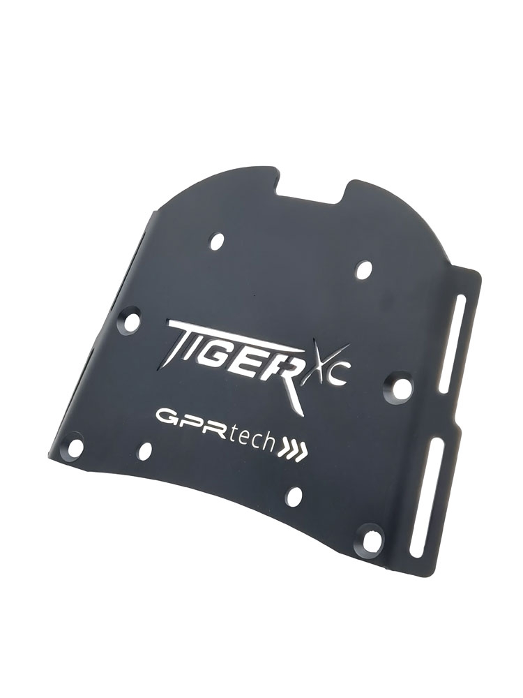 Placa de fijación específica Top Case ALPITECH 55 LT GPR TECH compatible con  Triumph Tiger 800 2011/2016 e3