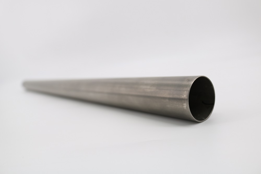 Escape compatible con Cafè Racer Cafè Racer 1-, Tubo titanio seamless D. 38mm X 1mm L.1000mm, 