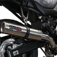 Escape compatible con Suzuki V-Strom DL650 2017-2020, M3 Inox , Escape semi-completo homologado, con db killer extraible y catalizador 