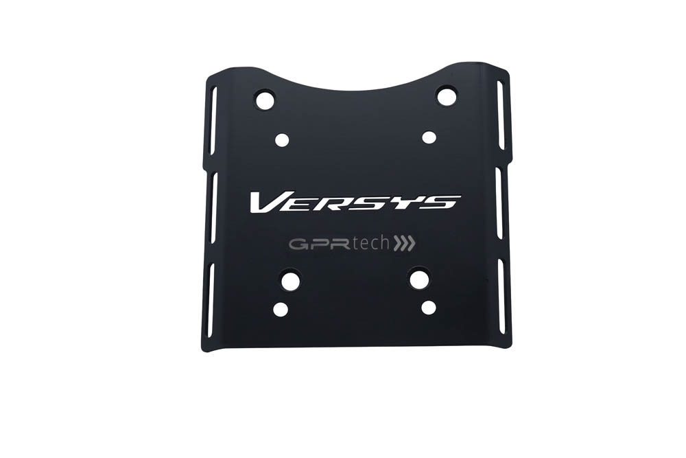 Placa de fijación específica Top Case ALPITECH 55 LT GPR TECH compatible con  Kawasaki Versys-X 300 2017/2021 e4