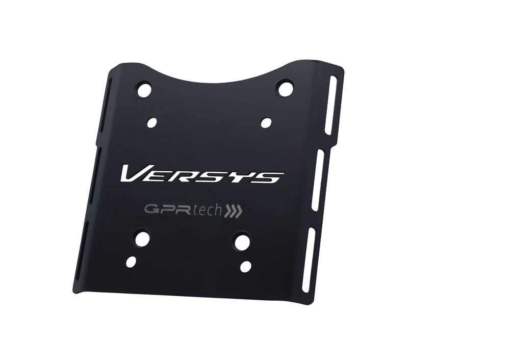Placa de fijación específica Top Case ALPITECH 55 LT GPR TECH compatible con  Kawasaki Versys-X 300 2017/2021 e4