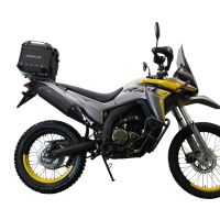 Baúl en aluminio, color negro con placa específica incluida Baúl GPR TECH compatible con  Voge 300Rally 2022/2024 e5