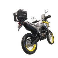 Baúl en aluminio, color negro con placa específica incluida Baúl GPR TECH compatible con  Voge 300Rally 2022/2024 e5