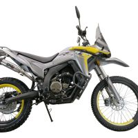 GPR escape compatible con  Voge 300Rally 2022-2024, Deeptone Inox, Escape legal, homologado, silenciador con catalizador, db killer desmontable y tubo de conexión específico 
