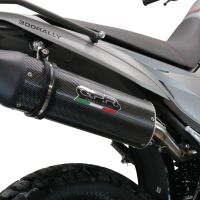 Escape compatible con Voge 300Rally 2022-2024, Furore Evo4 Poppy, Escape legal, homologado, silenciador con catalizador, db killer desmontable y tubo de conexión específico 