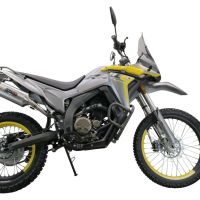Escape compatible con Voge 300Rally 2022-2024, Satinox , Escape legal, homologado, silenciador con catalizador, db killer desmontable y tubo de conexión específico 