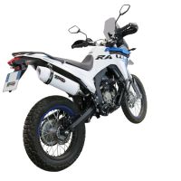 GPR escape compatible con  Voge 300Rally 2022-2024, Albus Evo4, Escape legal, homologado, silenciador con catalizador, db killer desmontable y tubo de conexión específico 
