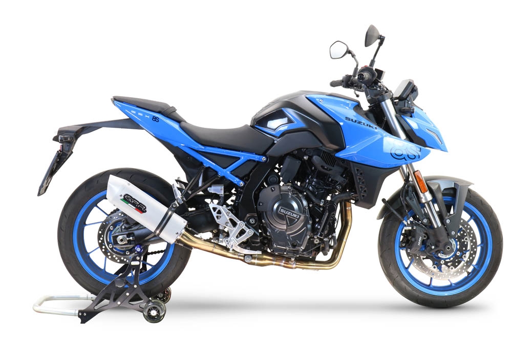 Escape compatible con Suzuki Gsx-8S 2022-2024, Albus Evo4, Escape completo homologado y legal,con catalizador incluido db killer extraíble 
